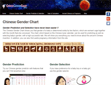 Tablet Screenshot of chinesegenderchart.info